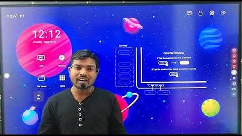 Newline Q series Interactive flat panel client review by Premkant sir