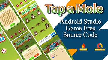 Tap A Mole Game App in Android Studio | Firebase Leaderboard + AdMob | Full Source Code | MakeEasy