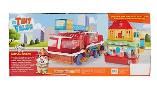 Connect cages All Living Things Tiny Tales XL Fire Truck Connectable Small AnimalHabitat for Hamster