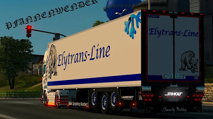ets2  ELYTRANS-LINE trailer mod