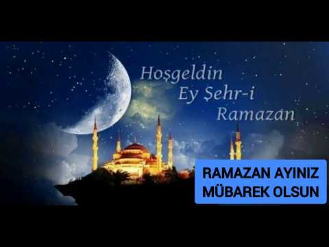 Ramazan ayınız mübarek olsun kardeşlerim, Ramazan tebrikleri