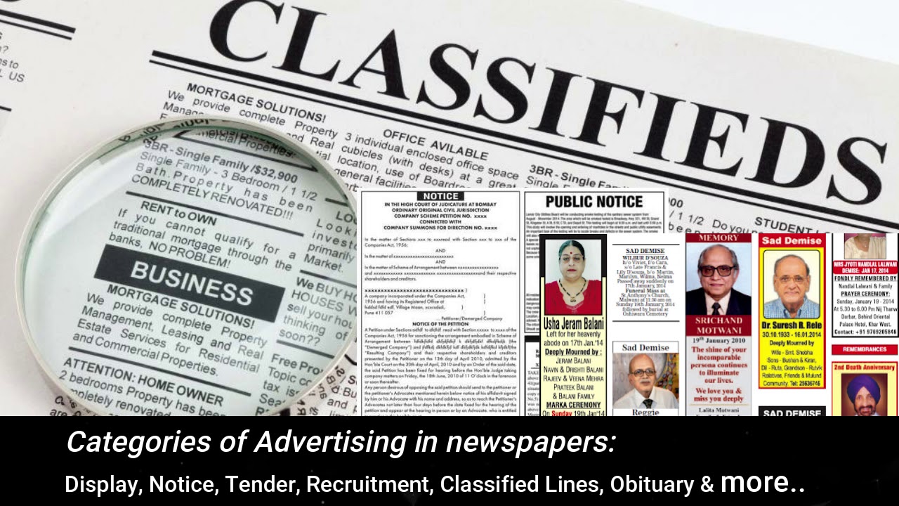 Trade advertising picture