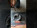 Easy Drum Brake Pad Installation Process #mechanic