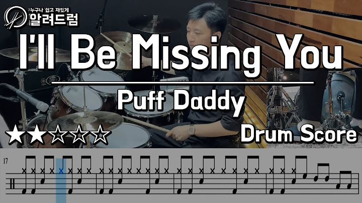 I’ll Be Missing You Drums version - Drums performance video thumbnail