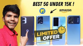 Top 5 Smartphone Under ₹15,000 In Amazon And Flipkart Sale 2023