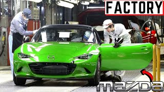 Making of MAZDA [Japan]🚙: Factory – How it&#39;s built? ➕Development of Mazda {Production &amp; Assembly}