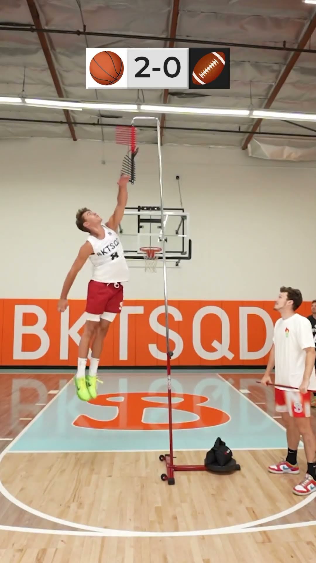 Who can jump higher? - Basketball vs Football