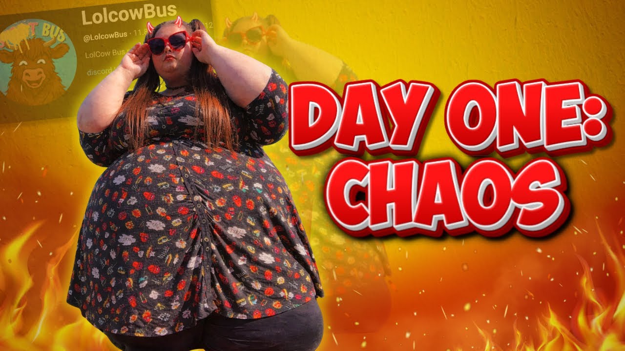 Amberlynn Reid's First Day on the LolcowBus Was Pure Chaos | HIGHLIGHTS