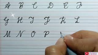 Improve Your Handwriting | Handwriting Practice | Cursive Writing A to Z | Capital and Small letters