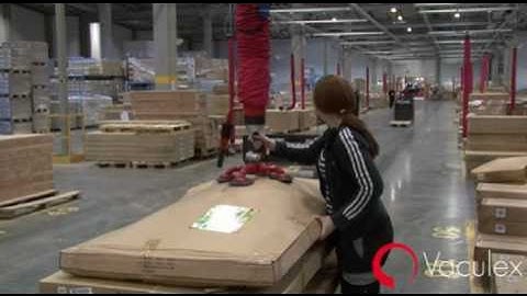 Order Picking in Picking Areas - in a Distribution Center - using Vaculex TP