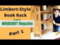 Limbert Style Book Rack Woodworking Tutorial and How to How-to
