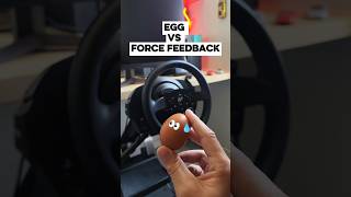EGG vs FORCE FEEDBACK🥚#steeringwheel #simracing #gaming #g29 #ps5 #gt7 #xbox #logitechg29