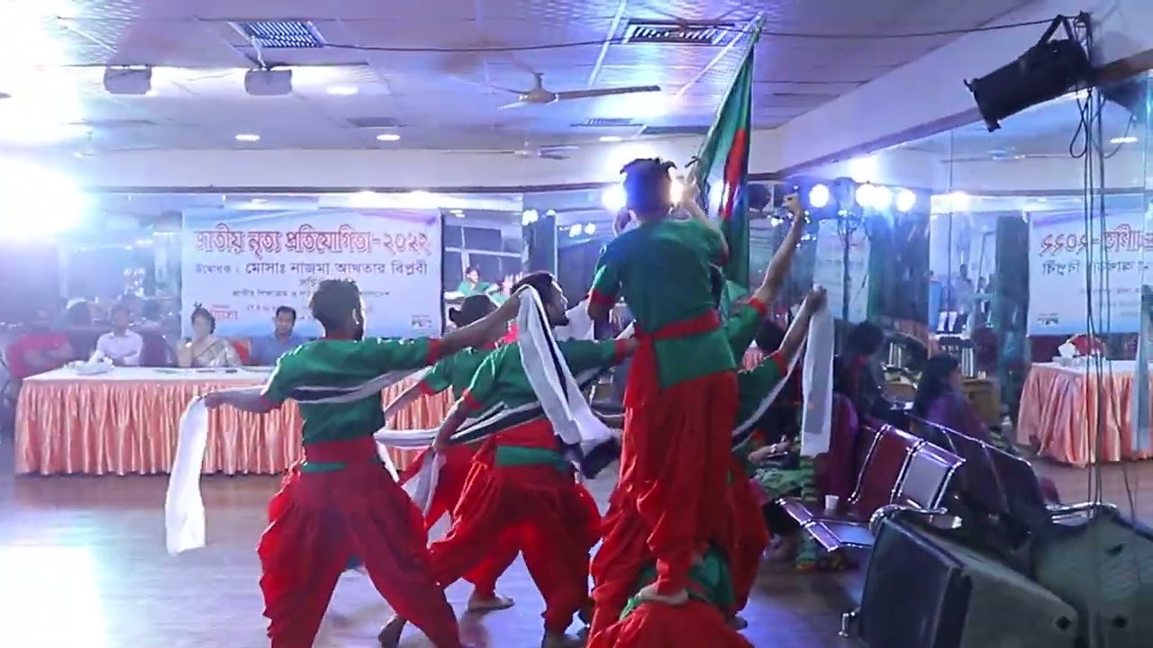 Sobujer Buke Lal dance by Mymensingh Dancer