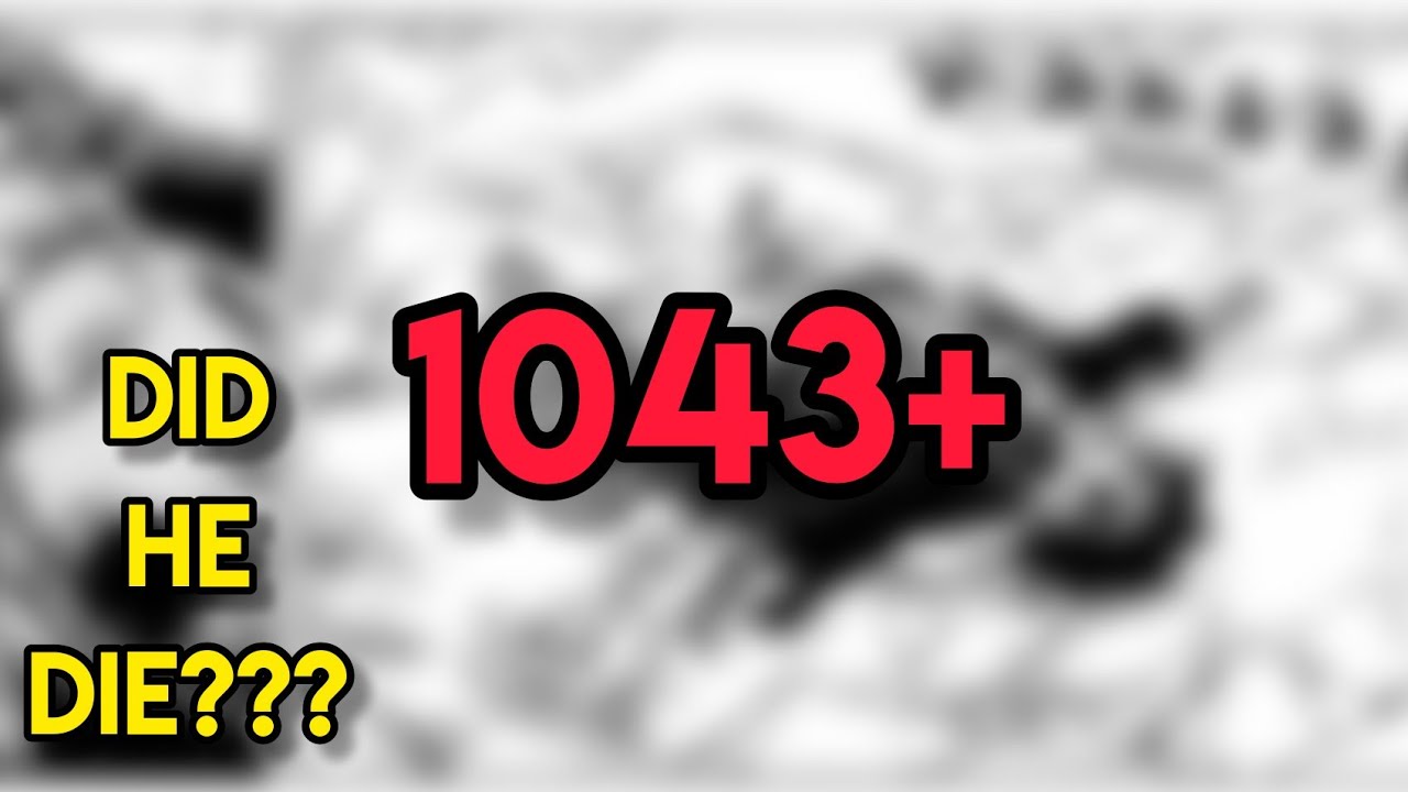 What Happened To Luffy MY CHAPTER 1043 THEORY ON WHAT HAPPENED TO LUFFY!!!