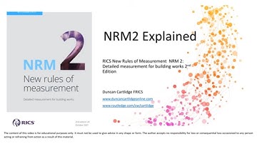 Taking off quantities with NRM2.