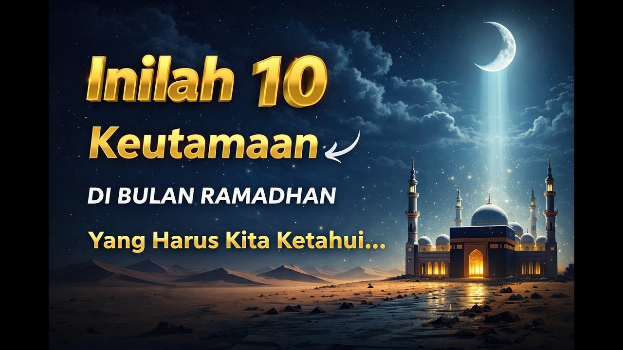 10 Keutamaan Dibulan Ramadhan Yang Harus Kita Ketahui....
