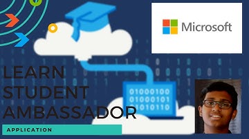 Microsoft Learn Student Ambassador Program Application 2020-2021 (PROMOTE) || Deepesh Suranjandass
