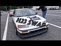 H23 swapped honda crx goes low 12s all motor