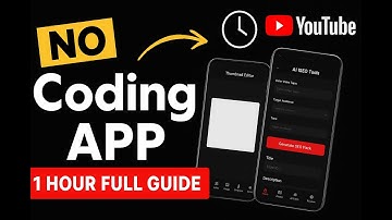 Create AI App Without Coding | Full No Code App Tutorial 2025 | Publish on Play Store + AdMob Guide