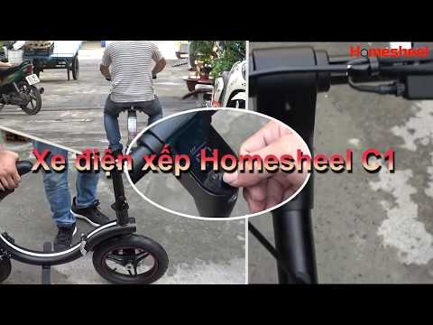 Giới thiệu xe điện xếp gọn Homesheel C1