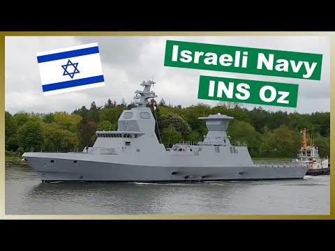 Israeli Navy Corvette 'INS Oz' // Conveyance through Germany's Kiel Canal // May 28, 2021