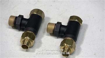 MY STIRLING SINGLE #15 - MAKING A CHECK VALVE ADAPTOR