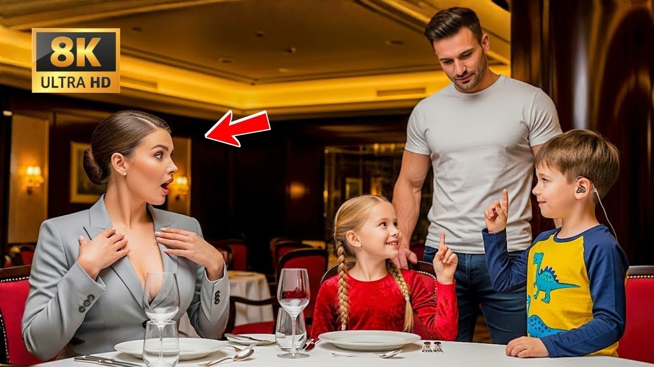Une PDG milliardaire et sa fille sourde dînent : Un père célibataire va changer leur vie à jama