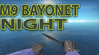 CSGO M9 Bayonet Night FACTORY NEW Showcase!!!