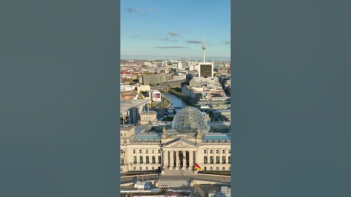 Reichstag building  / Berlin aerial