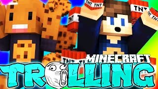 Minecraft Trolling - Cea mai Mare Trambulina !!