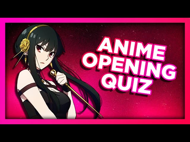 Anime Opening Quiz! #animequiz #animequizes #guessanime #animeopening