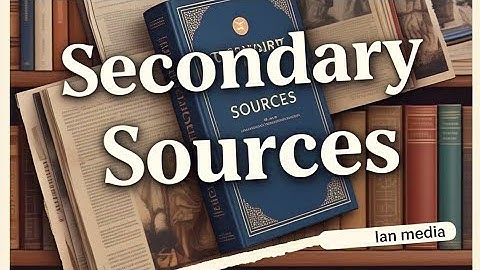 The Hidden Power of Secondary Sources: Unlock Smarter Research!
