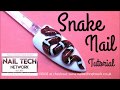 3D Snake Nail Tutorial With Nixxi Rose