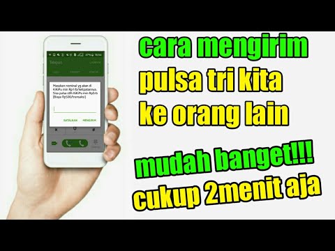 Cara Transfer pulsa ke sesama kartu three 3 dijamin berhasil 2019. 