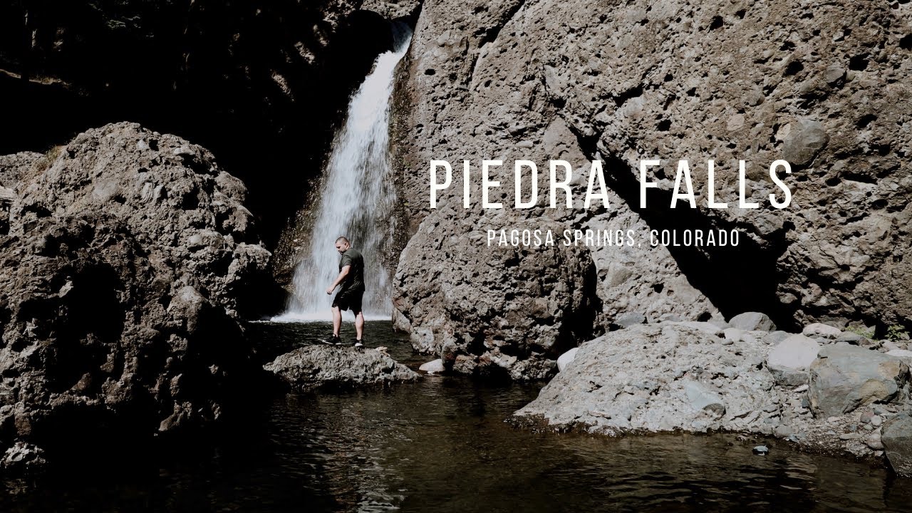 Easy and short trail to Piedra Falls Pagosa Springs, Colorado Natures