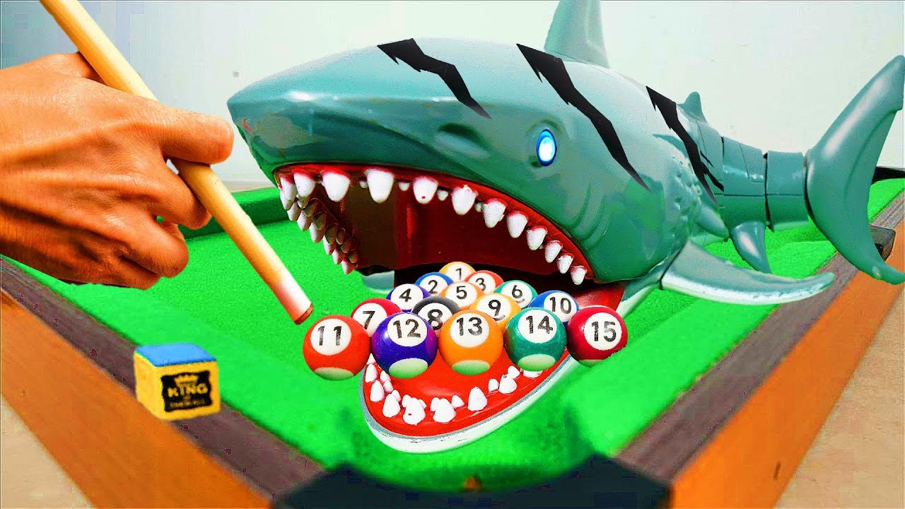 Billiard Marble Run Race ASMR # 8 ☆ Jaws ☆ Creative Healing Sound DIY Build