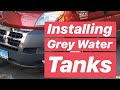 Dodge Promaster Campervan Grey Water Tanks