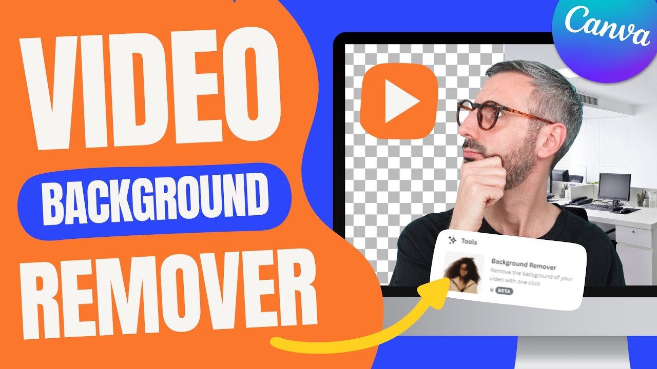 How to Remove Video Background in Canva | 1 CLICK NEW FEATURE - YouTube