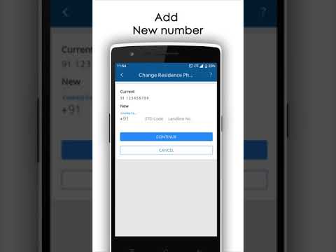 Update Landline Number - New MobileBanking App - Update Landline Number - New MobileBanking App
