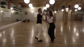 Intermediate Salsa Tutorial Video | Intermediate Combination by Loga Dance School (3 October 2020)