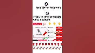 free TikTok followers Kaise Badhaye #viral #shorts