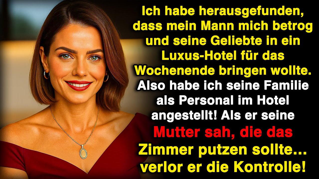 Mein Mann wollte seine Geliebte in ein Luxushotel mitnehmen, also stellte ich seine Familie dort ein