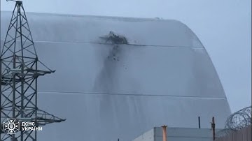 Chernobyl Radiation Shields Hit by Russian Drones: Ukraine