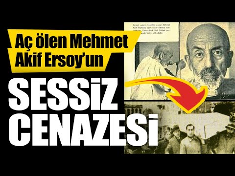 Mehmet Akif Ersoy neden yoksulluk içinde öldü...