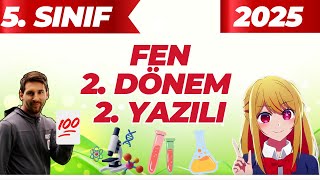 5. Sınıf Fen Bilimleri 2.Dönem 2.Yazılı 2025