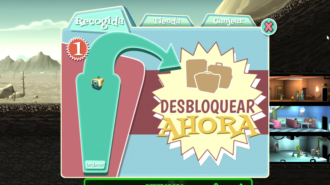 Fallout Shelter mis trucos