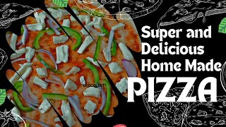 Chicken Pizza Recipe | The Best Homemade Pizza'l Pizza Recipe Without Oven By Sibgha Point ll