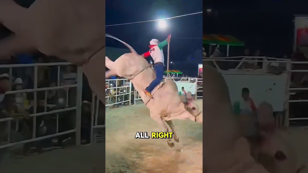 Insane Bull Ride! 🇺🇸 Los Destructores Bring the Heat 💥 