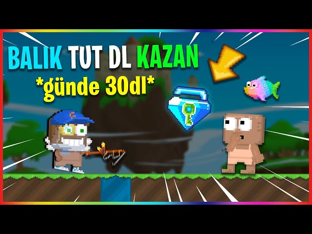 BALIK TUTARAK ZENGİN OL *günde 30 dl* ➤ GROWTOPIA TÜRKÇE class=