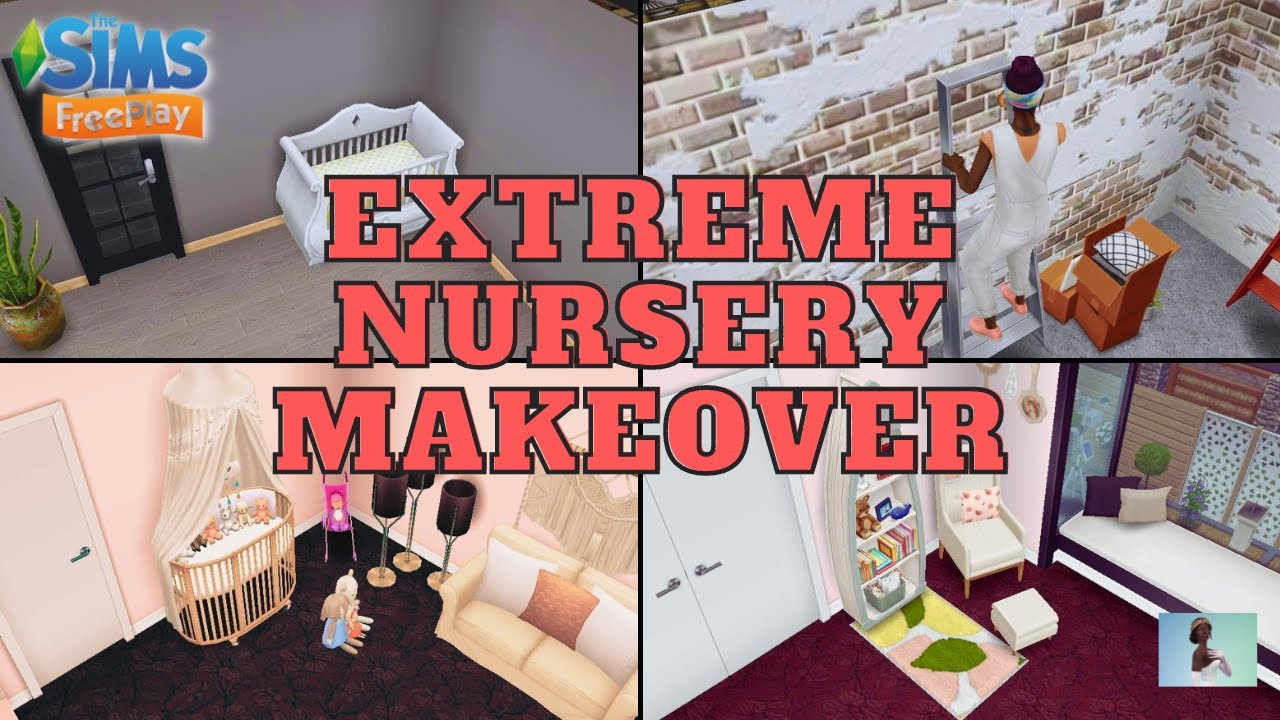 Extreme Nursery Makeover for Baby Aria Speed Build The Sims